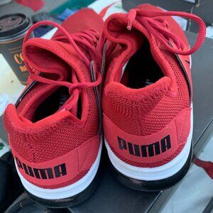 PUMA Electron Street Sneakers – Red, Men’s Size 12 (US) – 2021, Mesh Upper